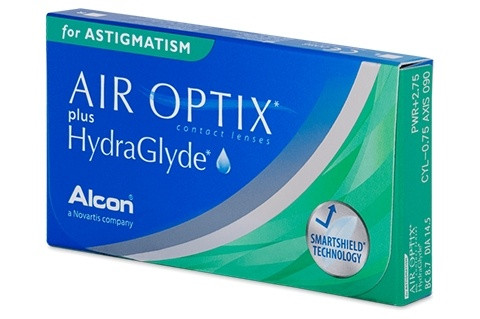 Air Optix Plus HydraGlyde for Astigmatism (3 lentile)